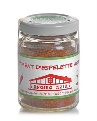 Piment d'Espelette AOP - 40g