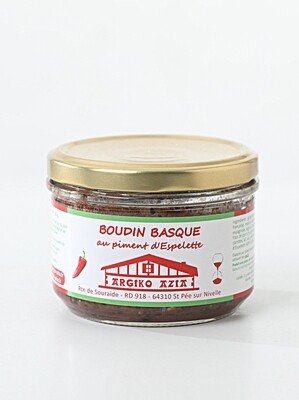 Boudin basque au Piment d'Espelette AOP