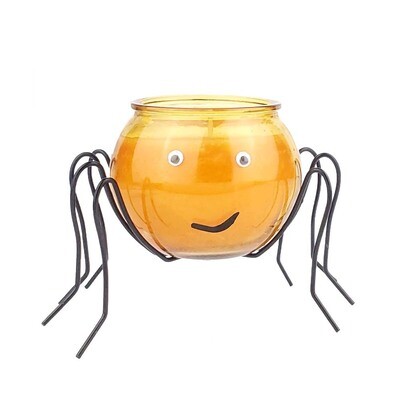Halloween Spider Candle