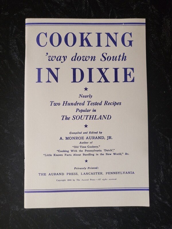 Cooking way down South in Dixie