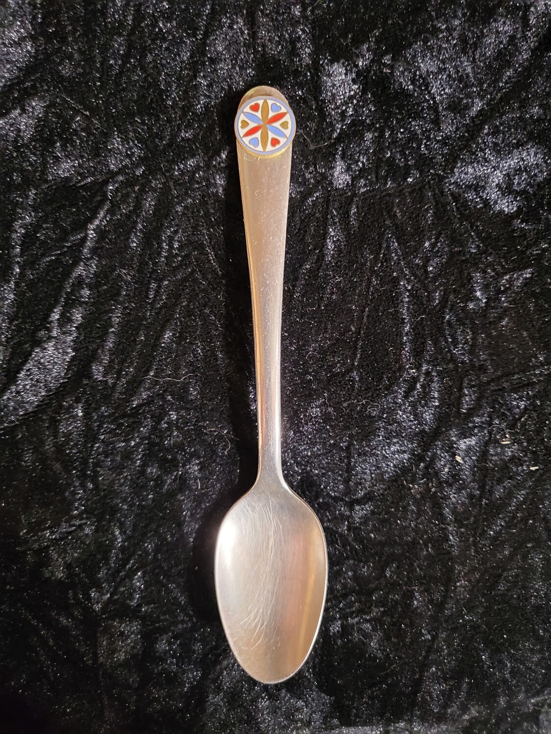 Usable Love and Romance Hex Sign spoon