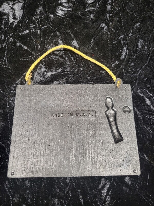 PA Dutch metal wall plaque