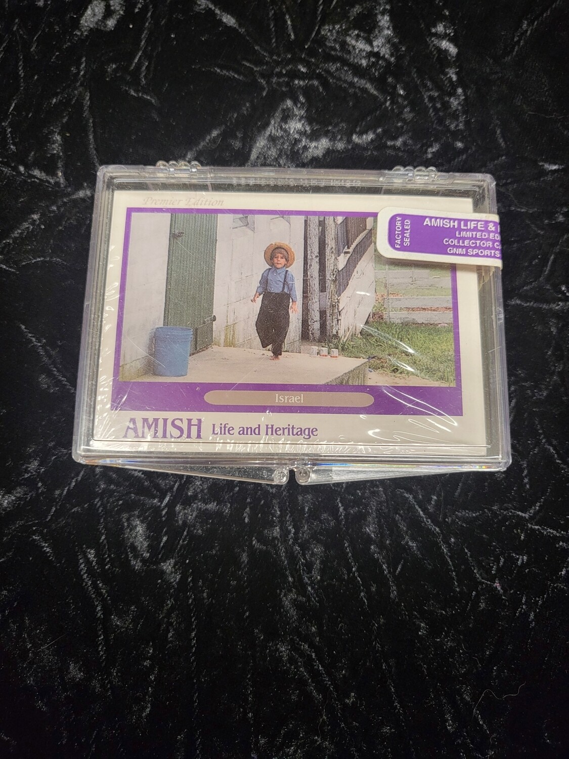 Amish picture card collection