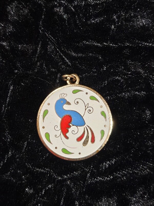 Vintage Distelfink pendent