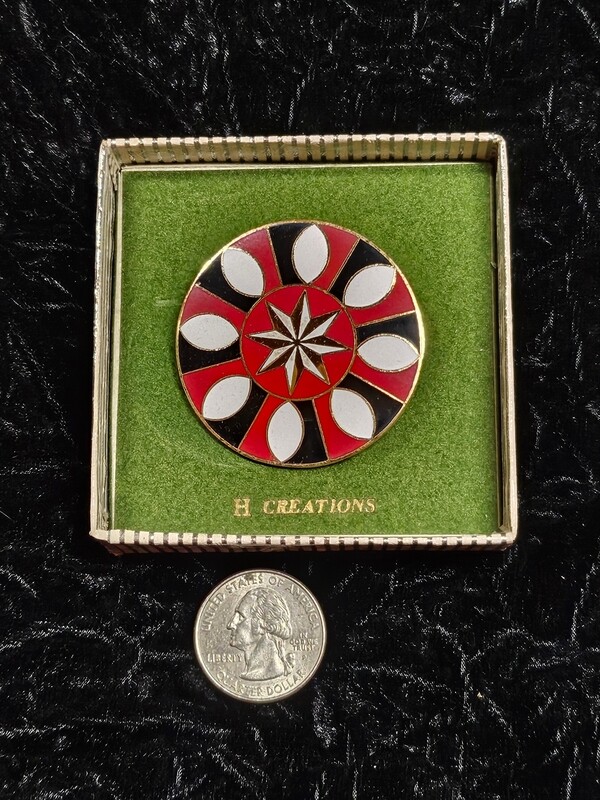 Vintage Goodwill and Abundance pin