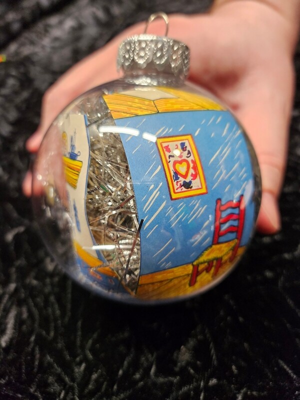 Pa Dutch Christmas Ball (hand-made)