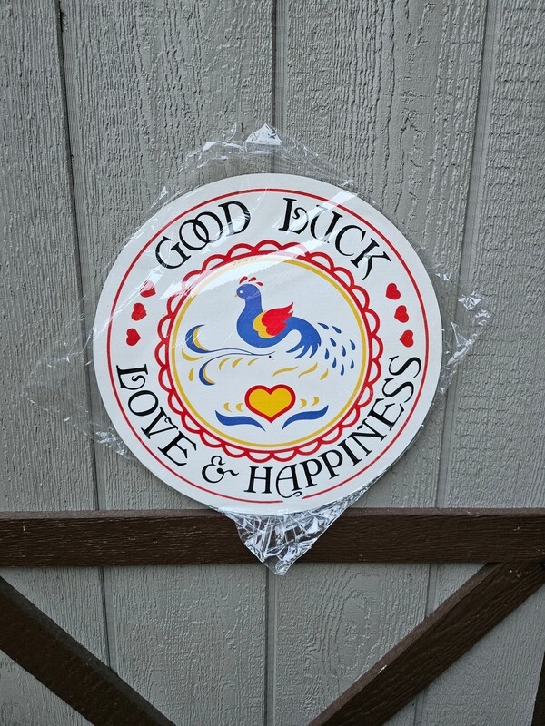 Americana Good Luck Love and Happiness