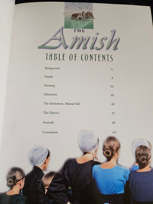 The Amish in words and pictures