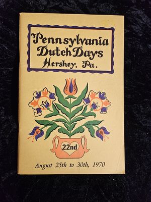 Vintage Pennsylvania Dutch Days
