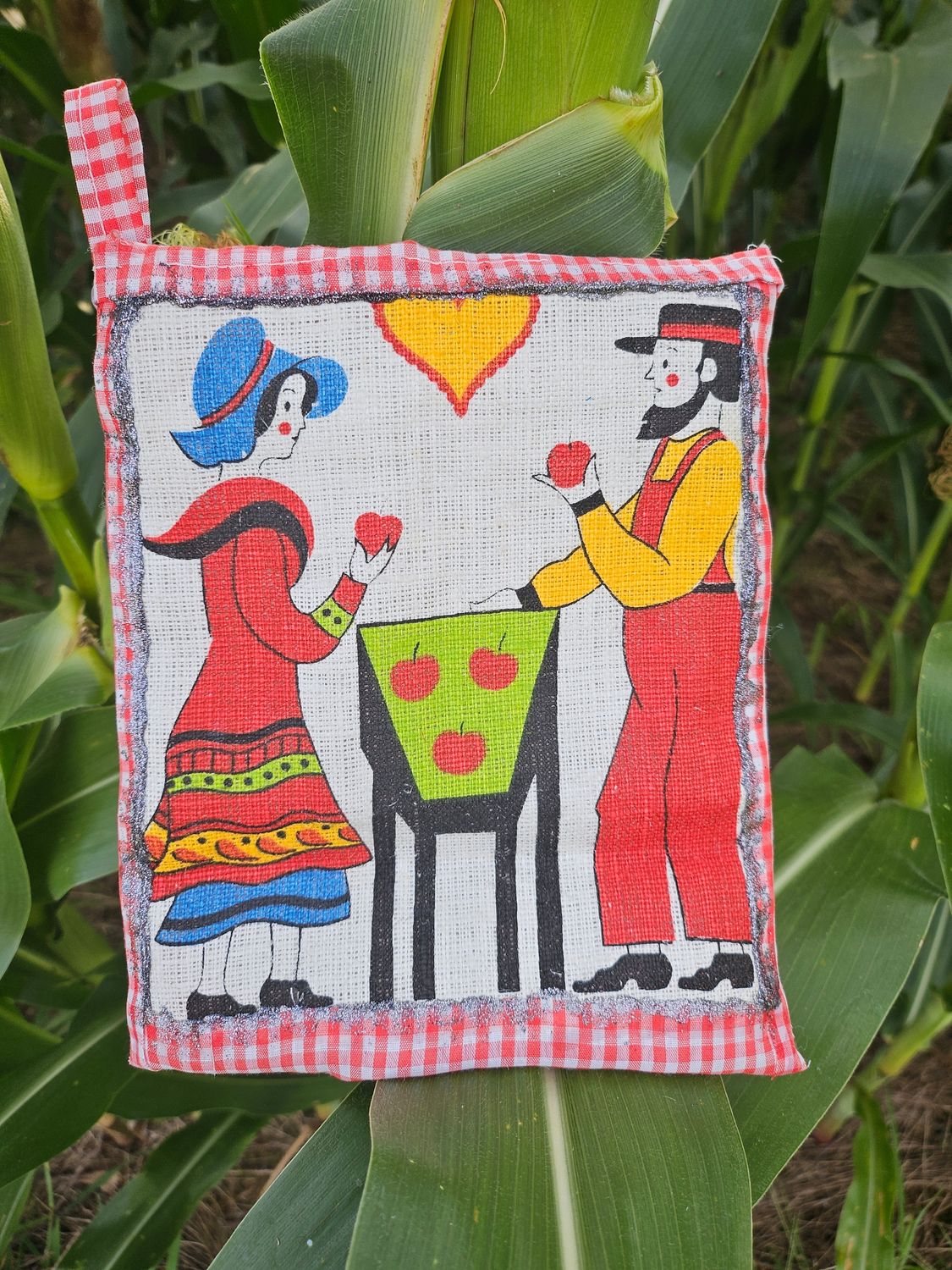 Handmade Pa Dutch hot pad
