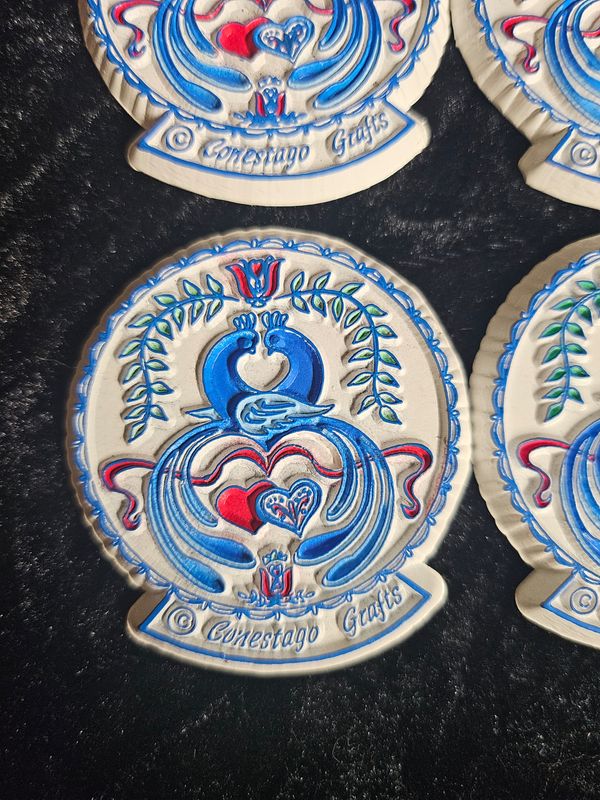 Love Marriage and Happiness 10 magnet set