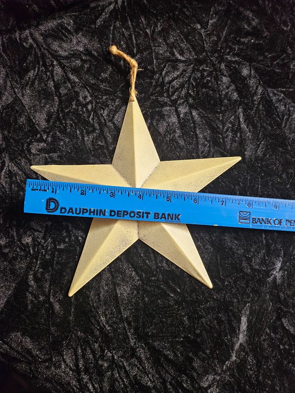 8" Pa Dutch Metal house star
