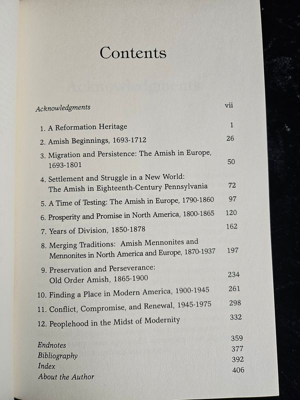 A History of the Amish