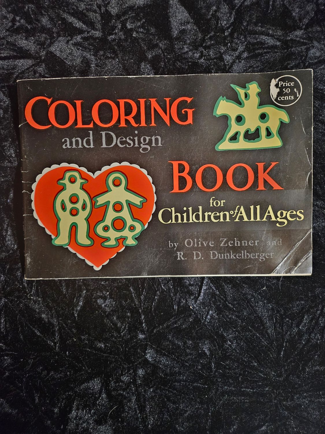 Vintage Pa Dutch coloring book
