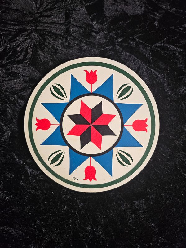 Vintage Fertility hex sign