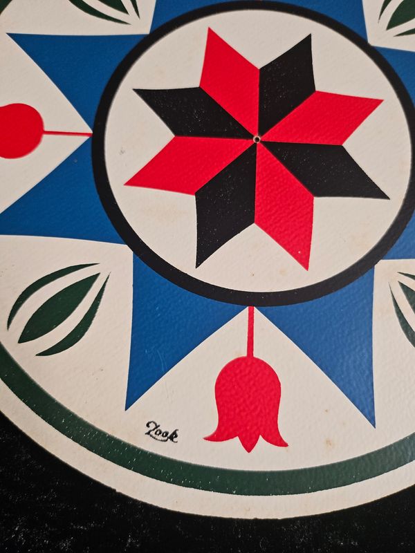 Vintage Fertility hex sign