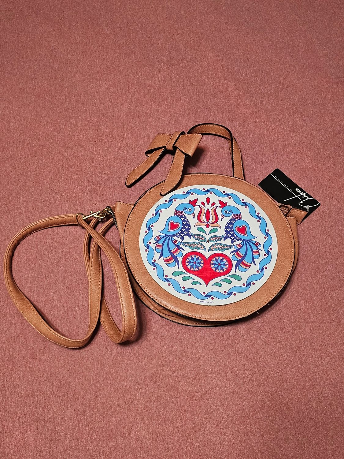 Hex sign purse