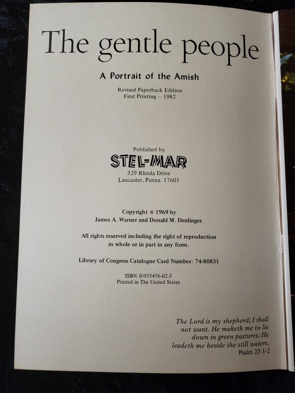 The Gentle People, A Portrait of the Amish