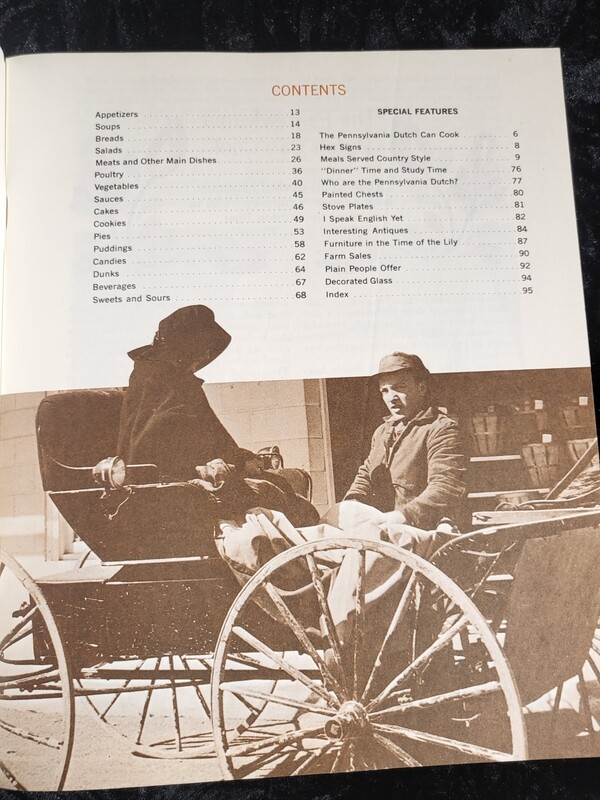 Vintage Pennsylvania Dutch People's Cookbook