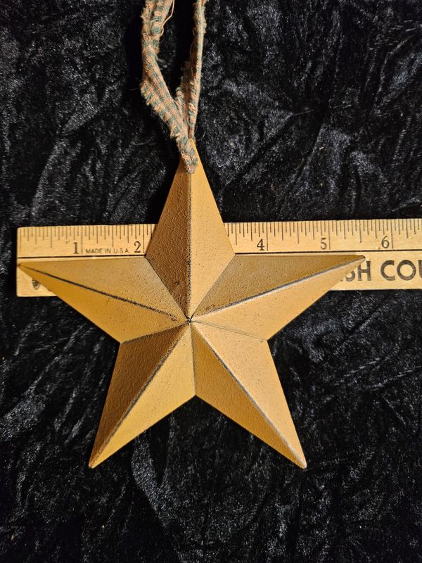 5" Pa Dutch Metal Star