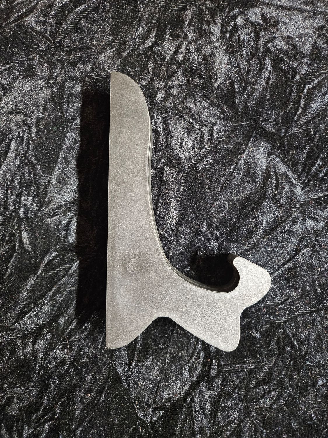 6" plastic hex sign stand