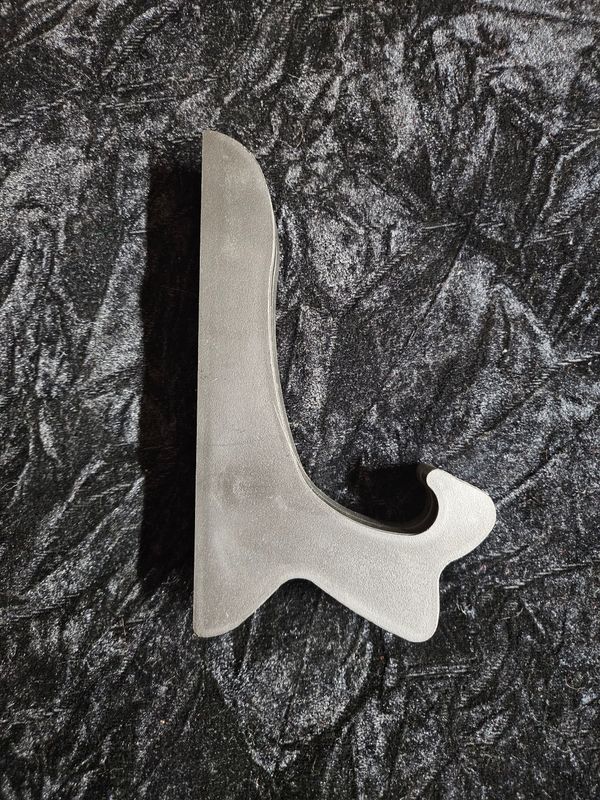 6" plastic hex sign stand