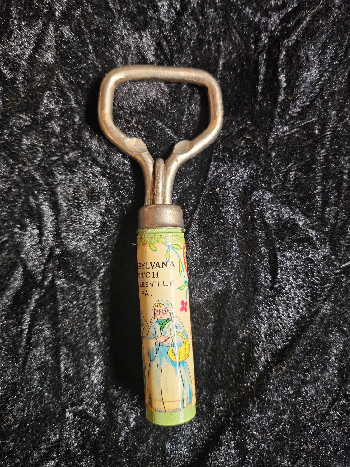 Vintage Pennsylvania Dutch bottle opener