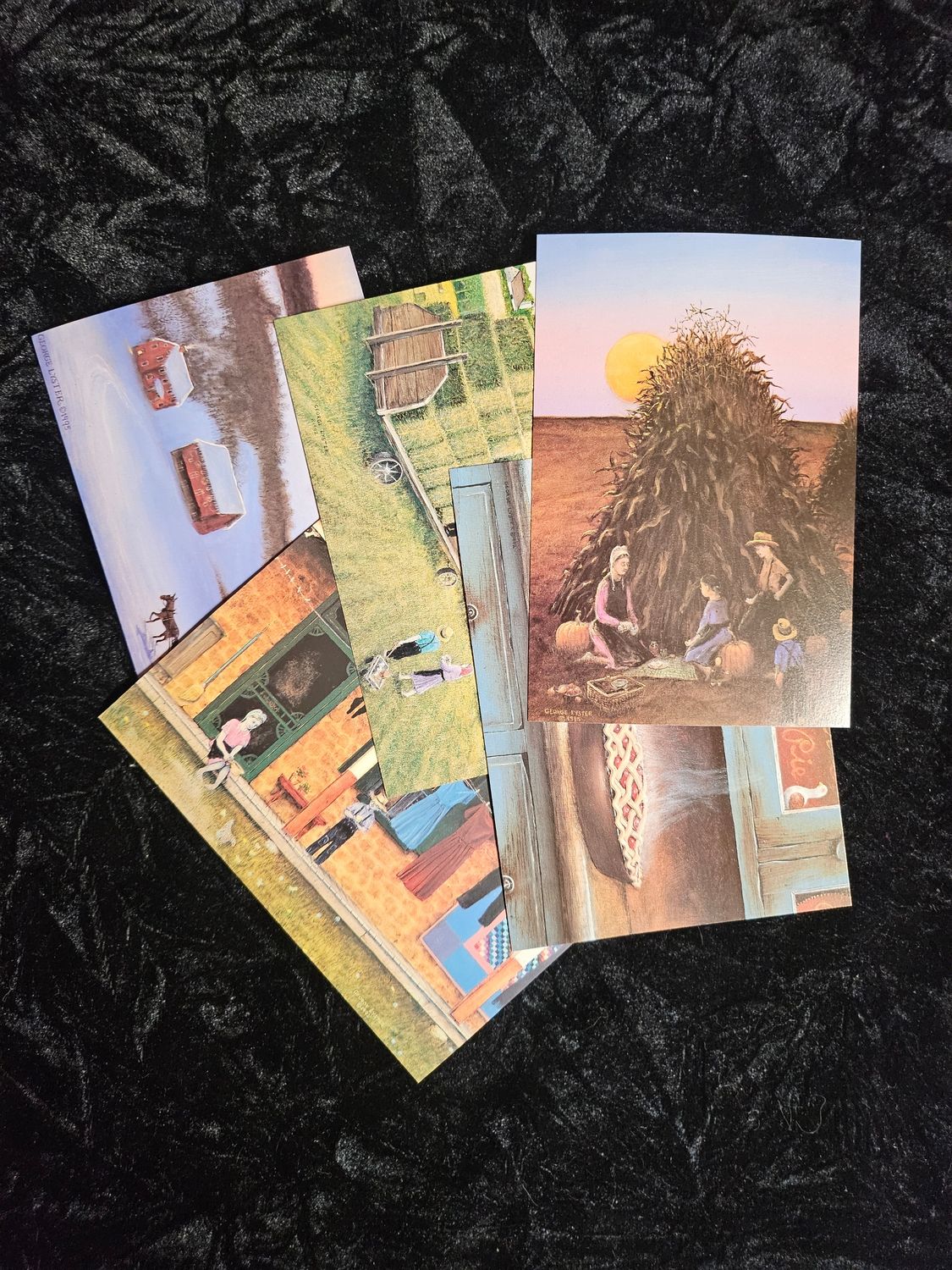 20 Beautiful Pa Dutch and Amish postcard set