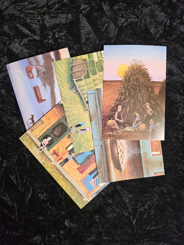 20 Beautiful Pa Dutch and Amish postcard set