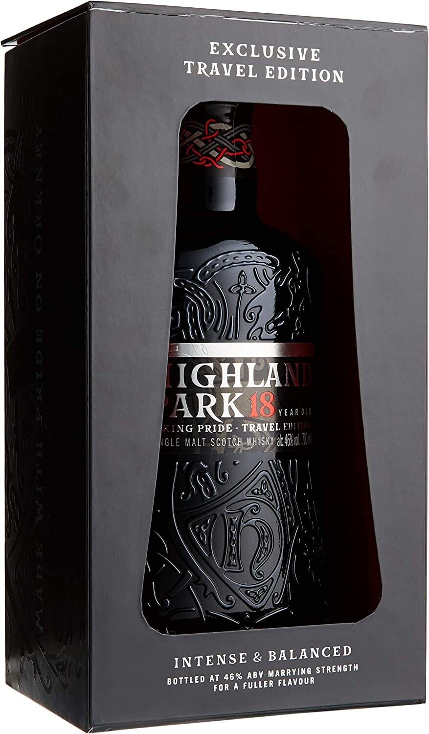 Highland Park 18 Years Old VIKING PRIDE Travel Edition Single Malt Scotch Whisky (Gift Box)