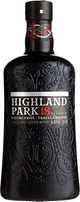Highland Park 18 Years Old VIKING PRIDE Travel Edition Single Malt Scotch Whisky (Gift Box)
