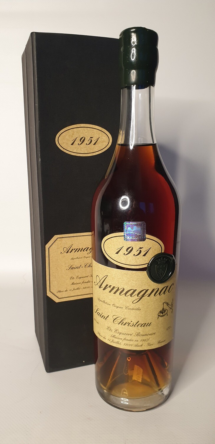 Esquerre-Bounoure &#39;Saint-Christeau&#39; Vintage Armagnac