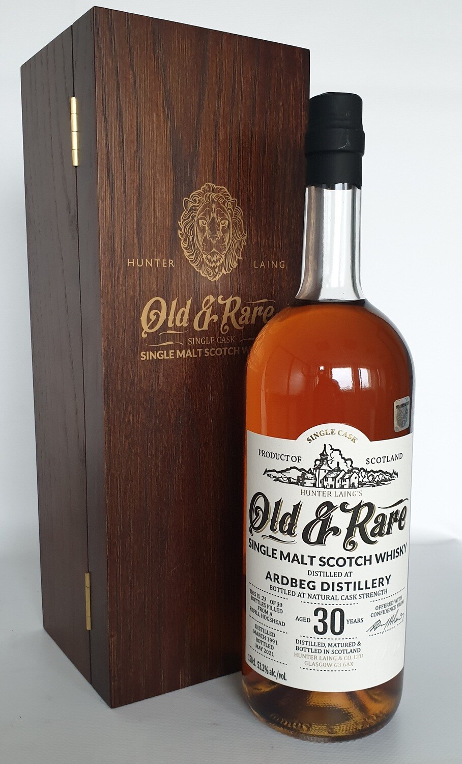 Ardbeg 30 Year Old 1991 - Old &amp; Rare (Hunter Laing)