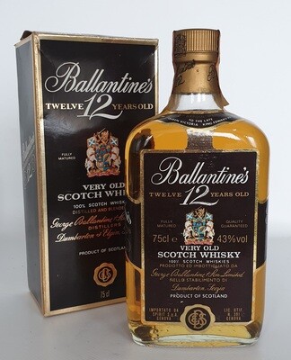 Ballantine&#39;s 12 Years Old Very Old Scotch Whisky