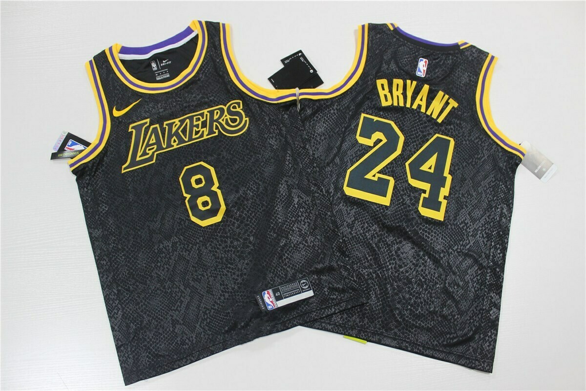 lakers black mamba edition jersey