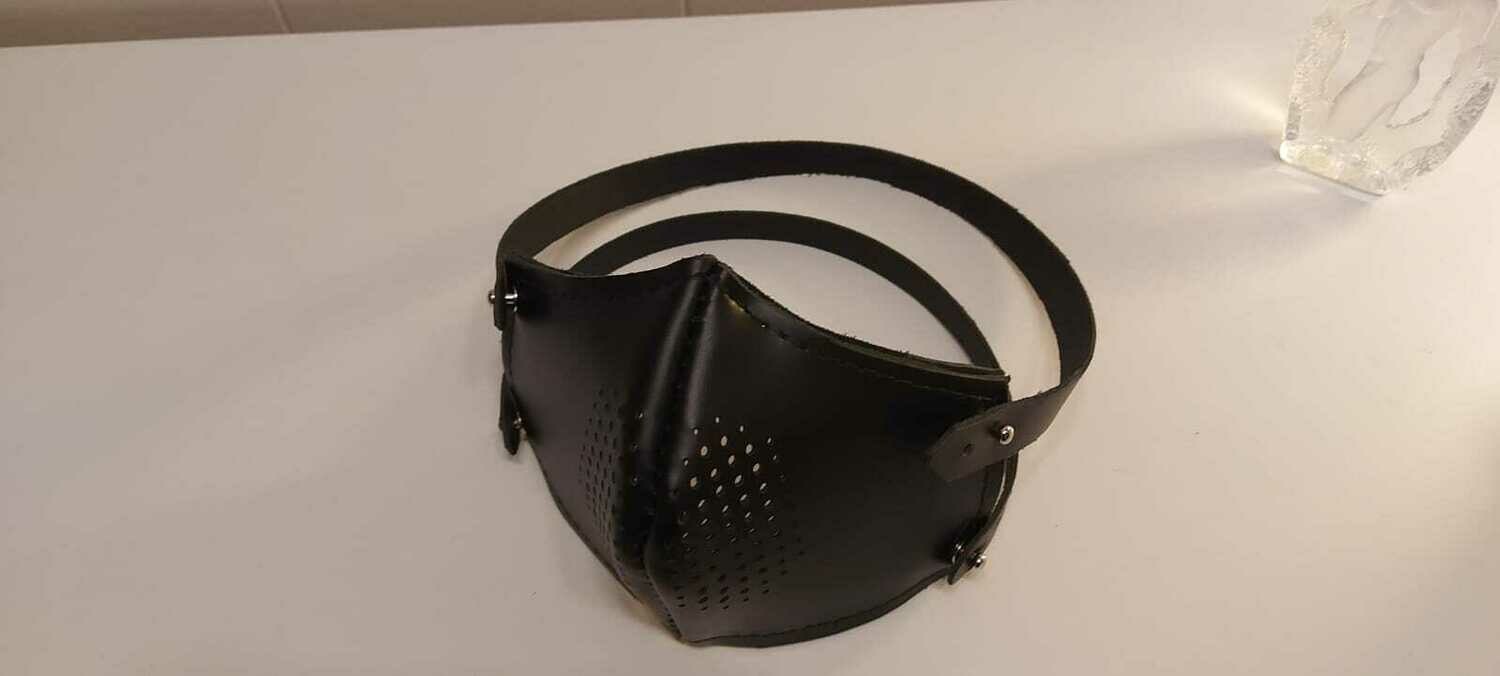 Leather Masks incl a 4-layer filter