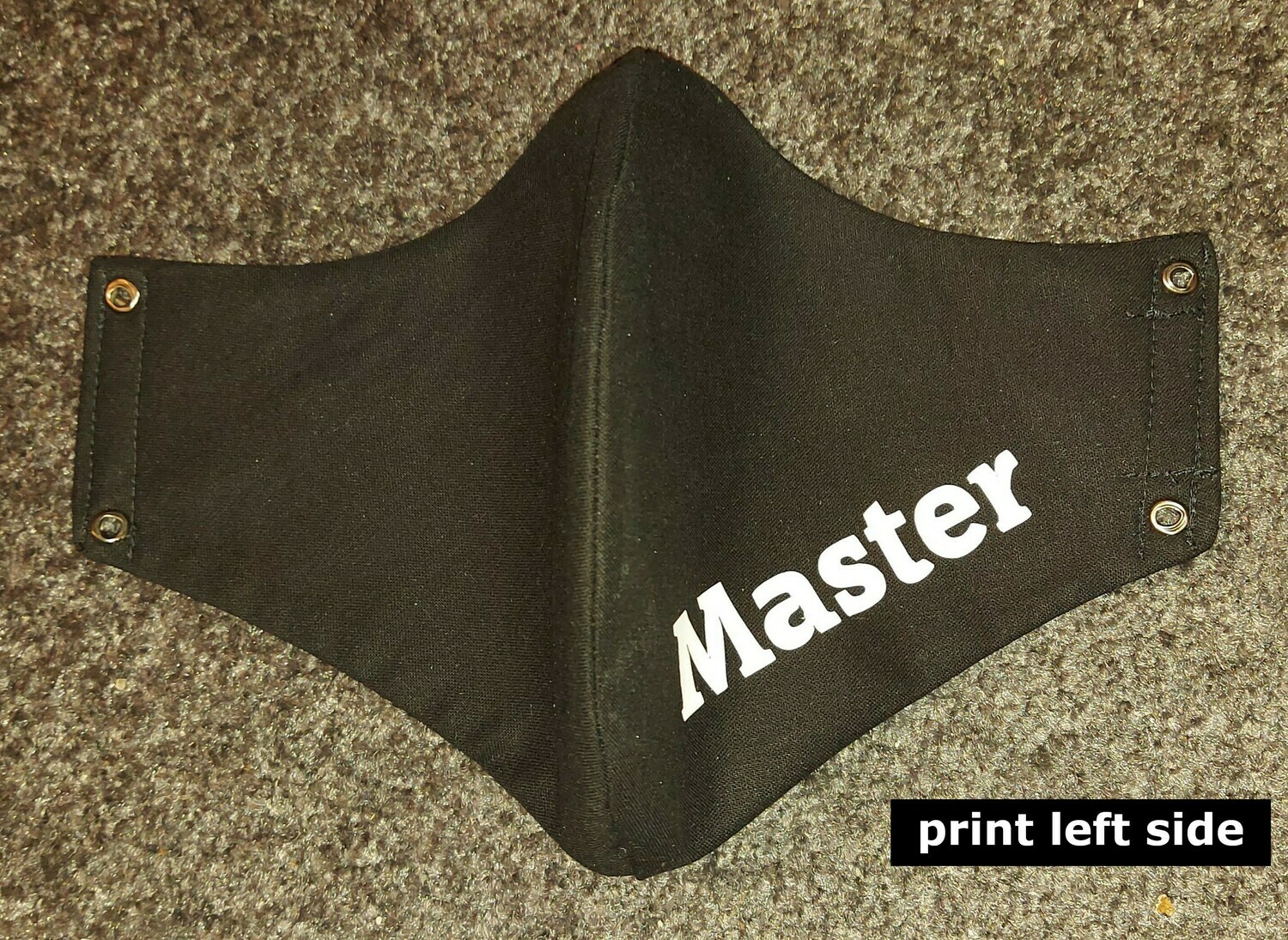 Masks with prints / logos