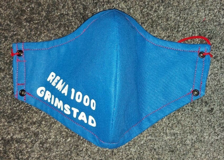 Masks with prints / logos