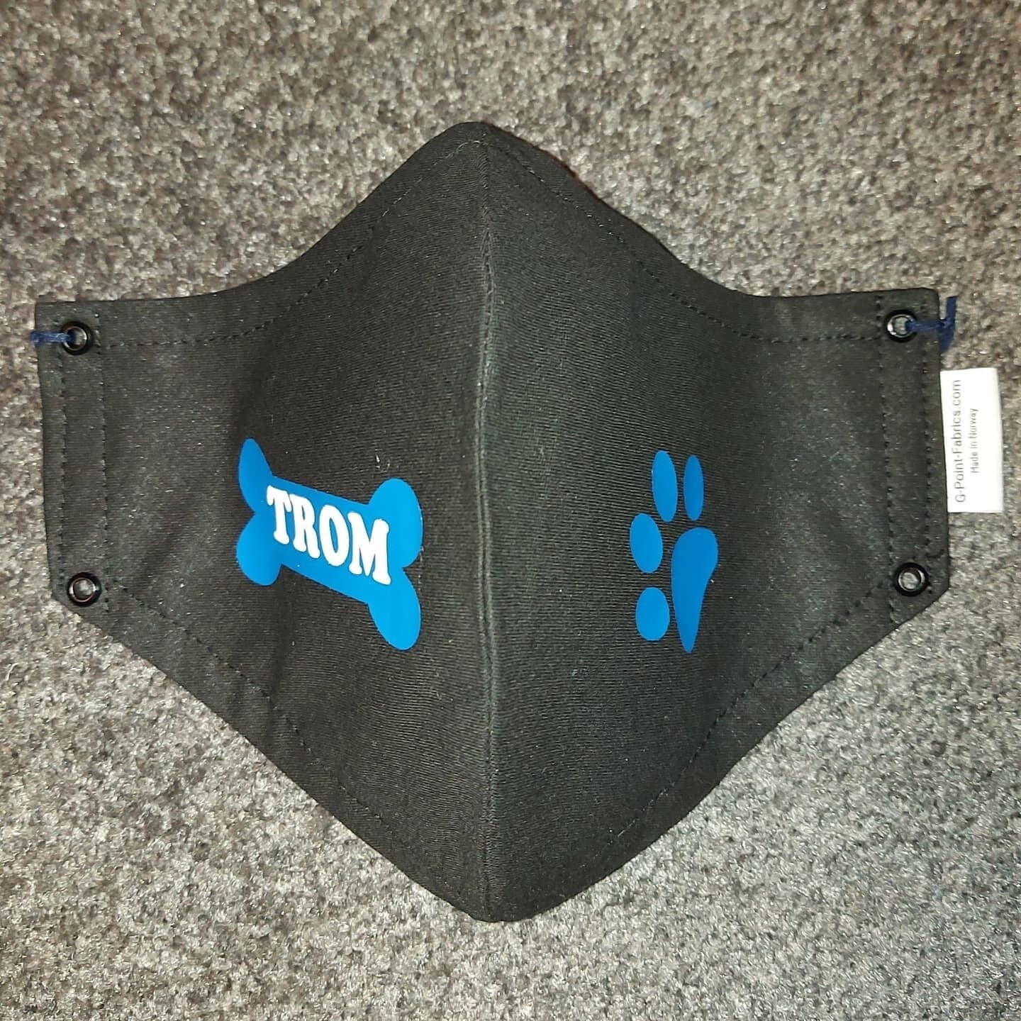 Masks with prints / logos
