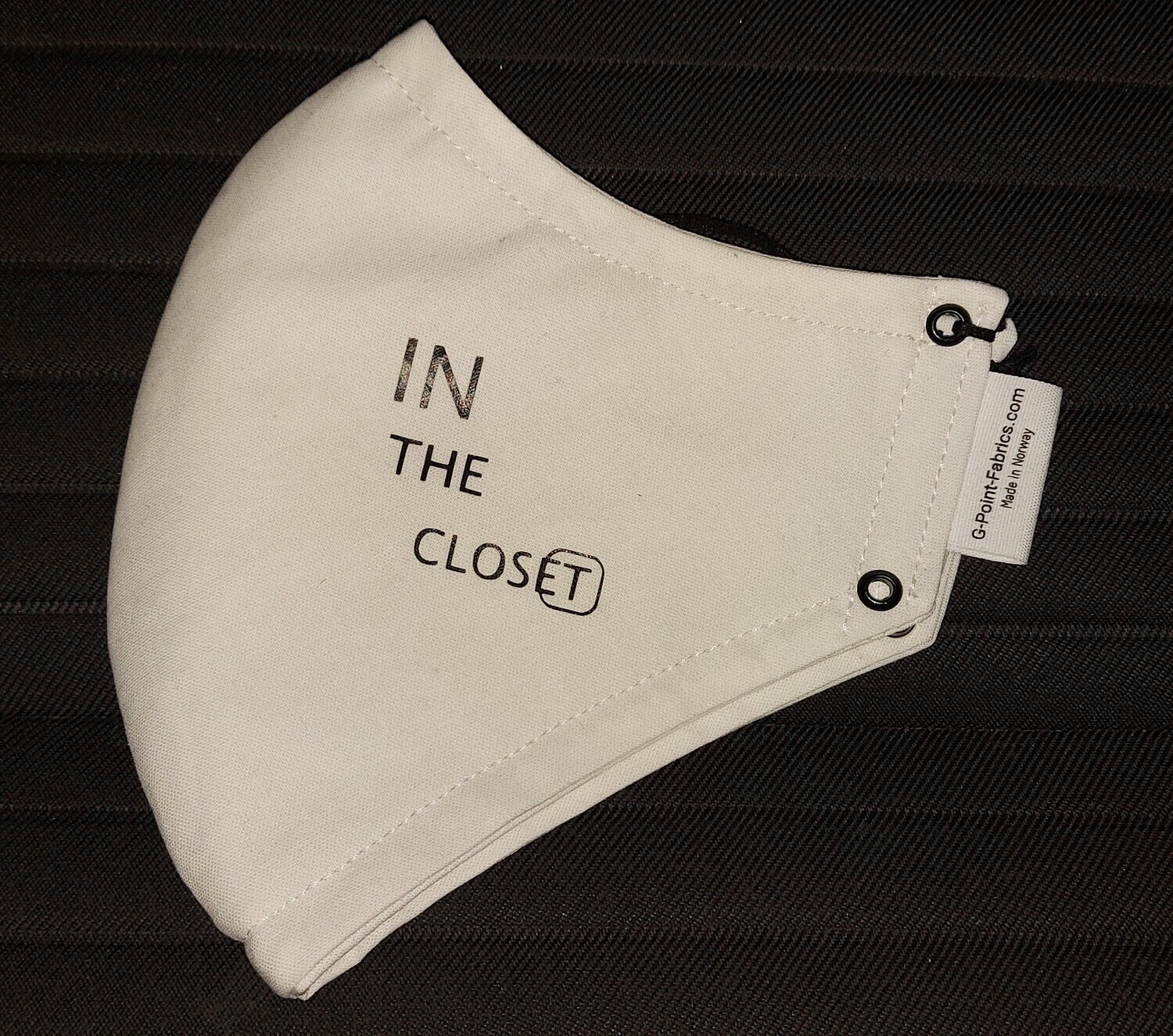 Masks with prints / logos