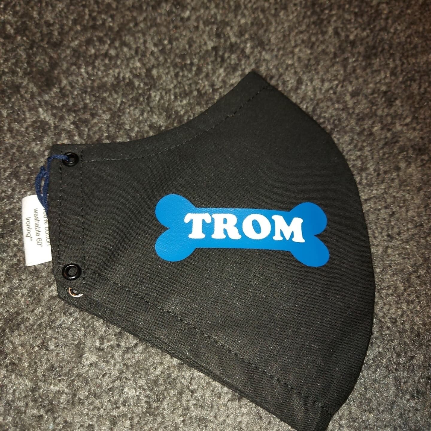 Masks with prints / logos