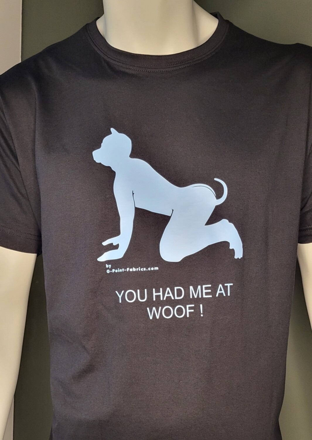 Puppy - You had me at woof!  (black shirt is shown)
