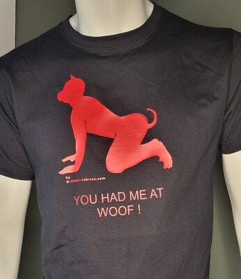 Puppy - You had me at woof! (black shirt is shown)