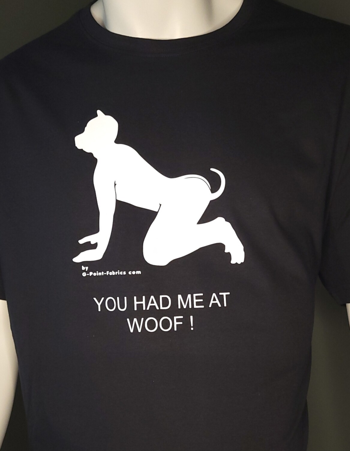 Puppy - You had me at woof!  (black shirt is shown)