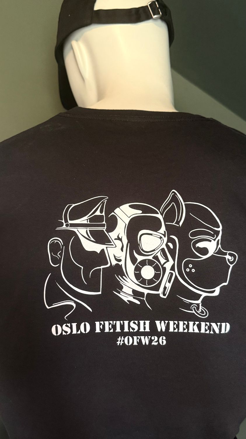 Oslo Fetish Weekend 2026 Logo T-Shirt black