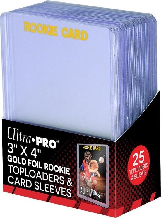 Rookie Gold Thick Toploader (25 stuks)