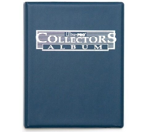 9 Pocket Portfolio Collectors Blue