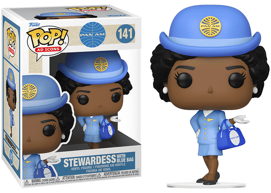 Pan Am – Stewardess with Blue Bag #141