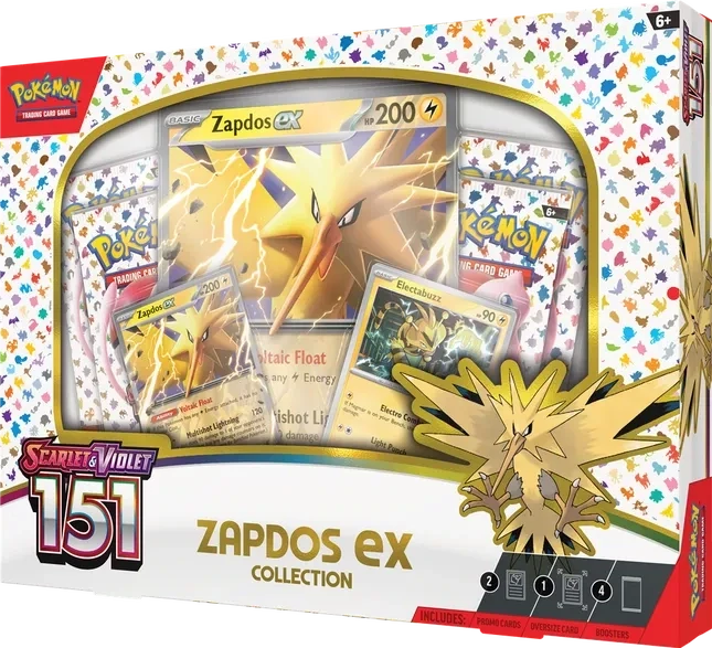 151 - Zapdos EX Collection Box