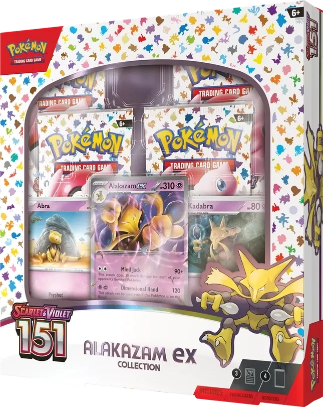 151 - Alakazam EX Collection Box 